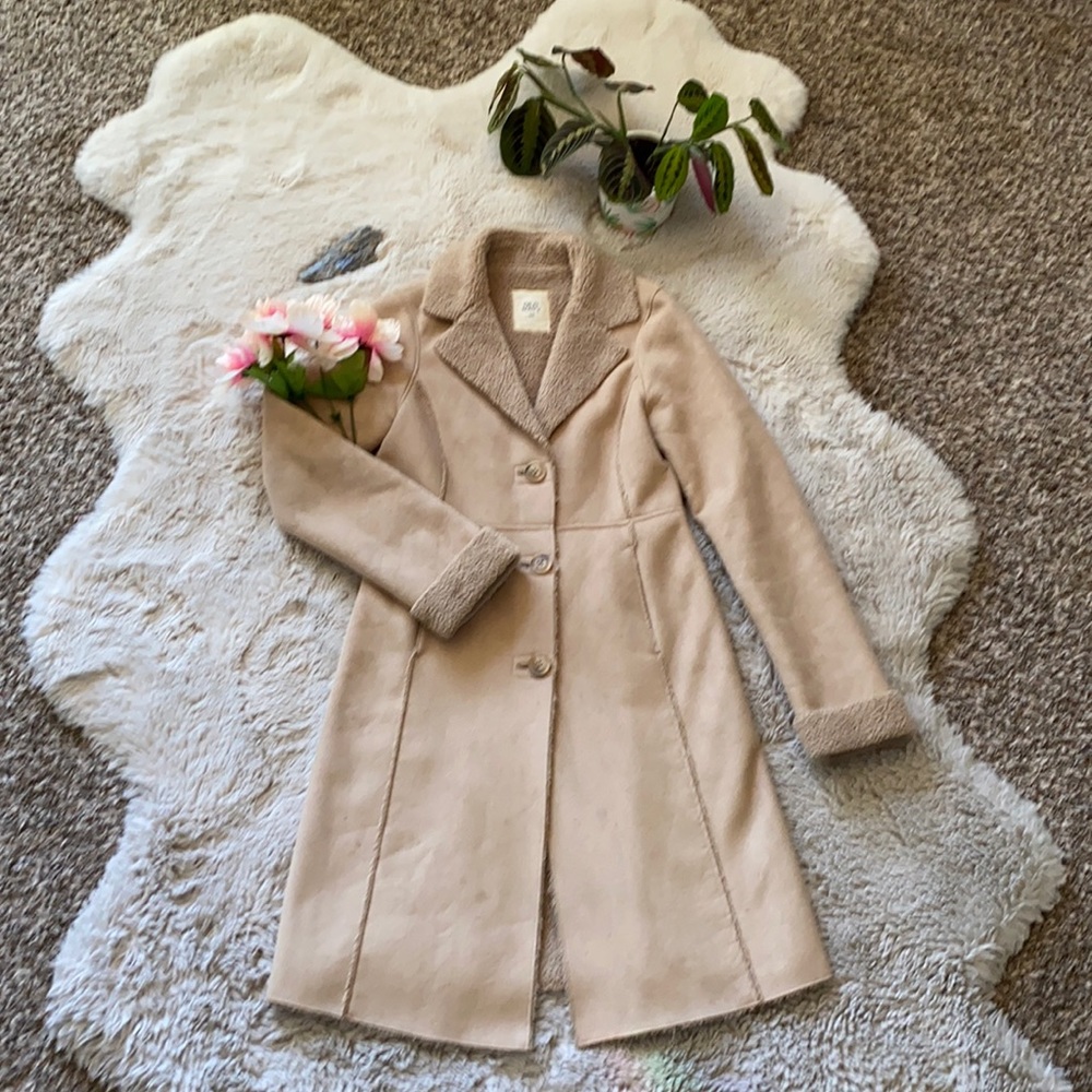 Sherpa lined coat